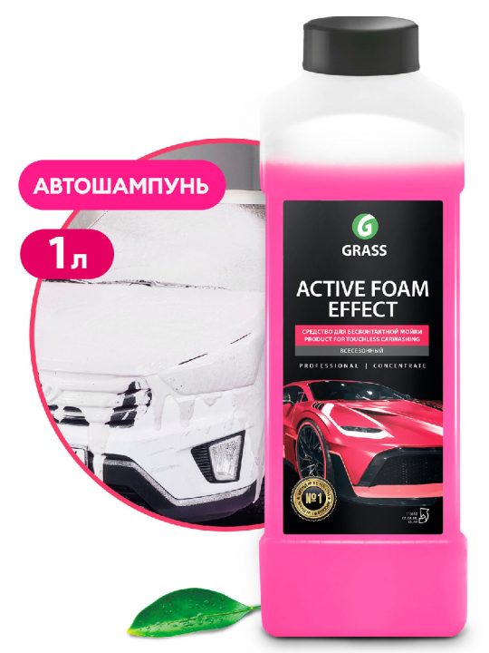 Активная пена "Active Foam Effekt" Эффект снежных хлопьев 1л. 113110